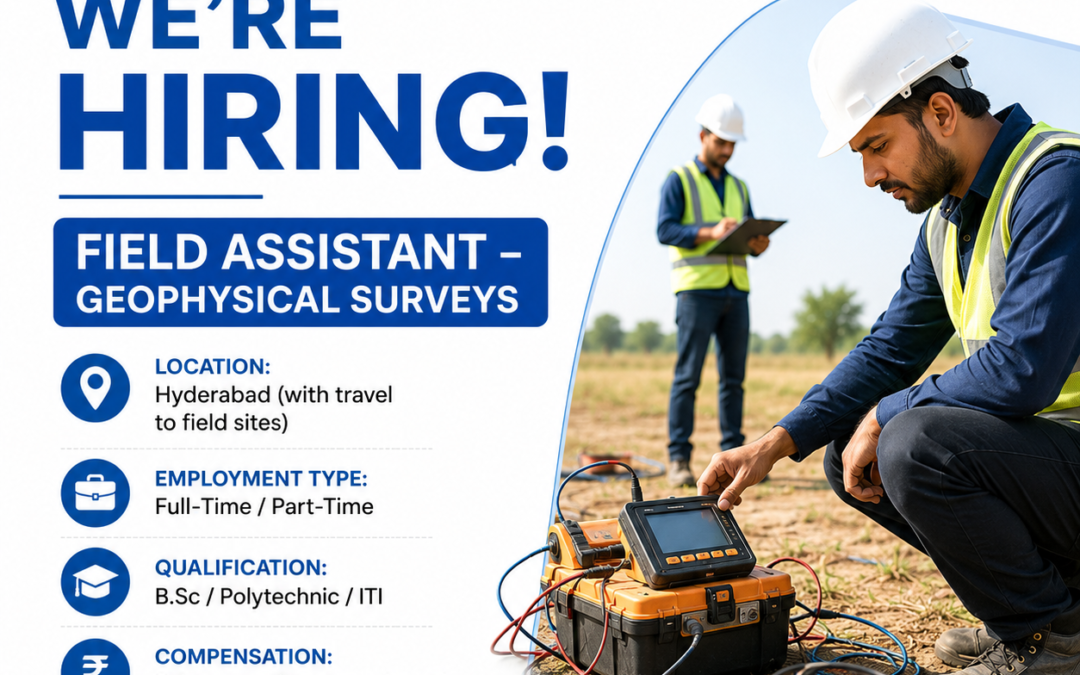 Field Assistant – Geophysical Surveys