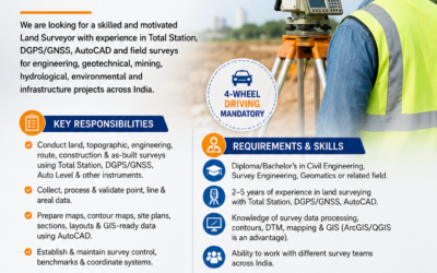 We’re Hiring – Land Surveyor